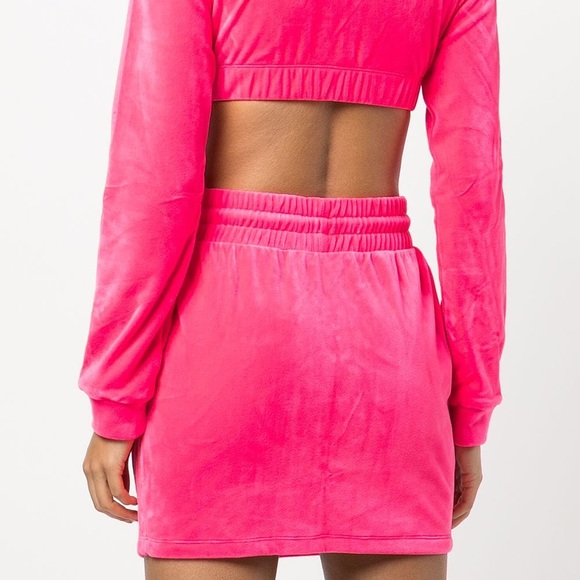 JEREMY SCOTT VELOUR SKIRT - Picture 5 of 9